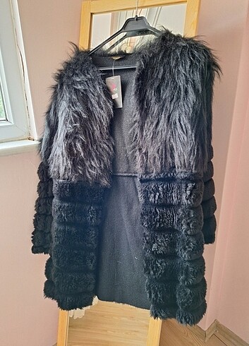 Kürk Kaban L-XL Zara - Görsel 2