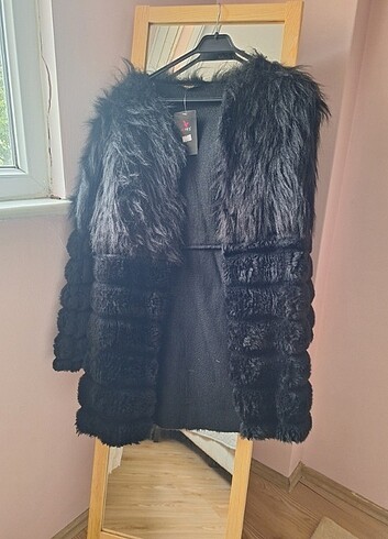 Kürk Kaban L-XL Zara - Görsel 3
