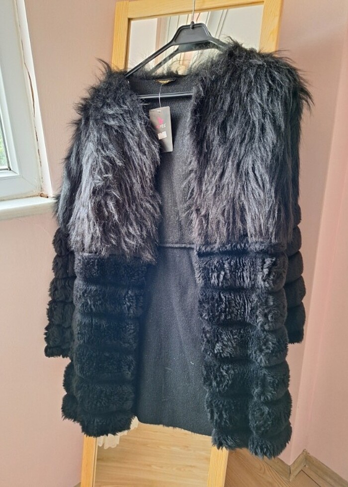 Kürk Kaban L-XL Zara - Görsel 2