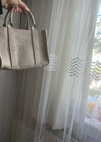 Zara Bej Deri Kadın El Çantası