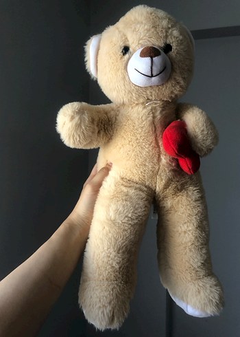 Bej Renkli Yumuşak Peluş Ayıcık Oyuncak