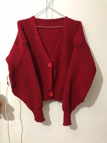 Crop hırka