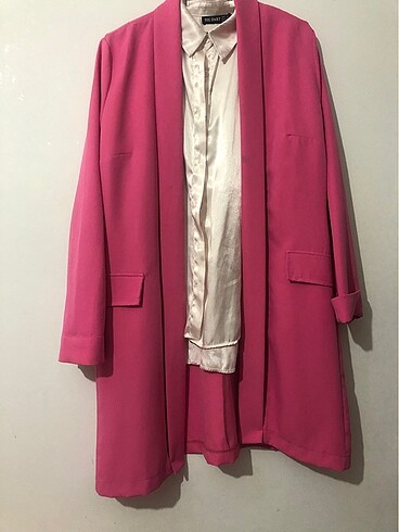 Zara Pembe blazer ceket