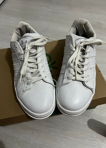 Adidas cammış beyaz spor - Görsel 2