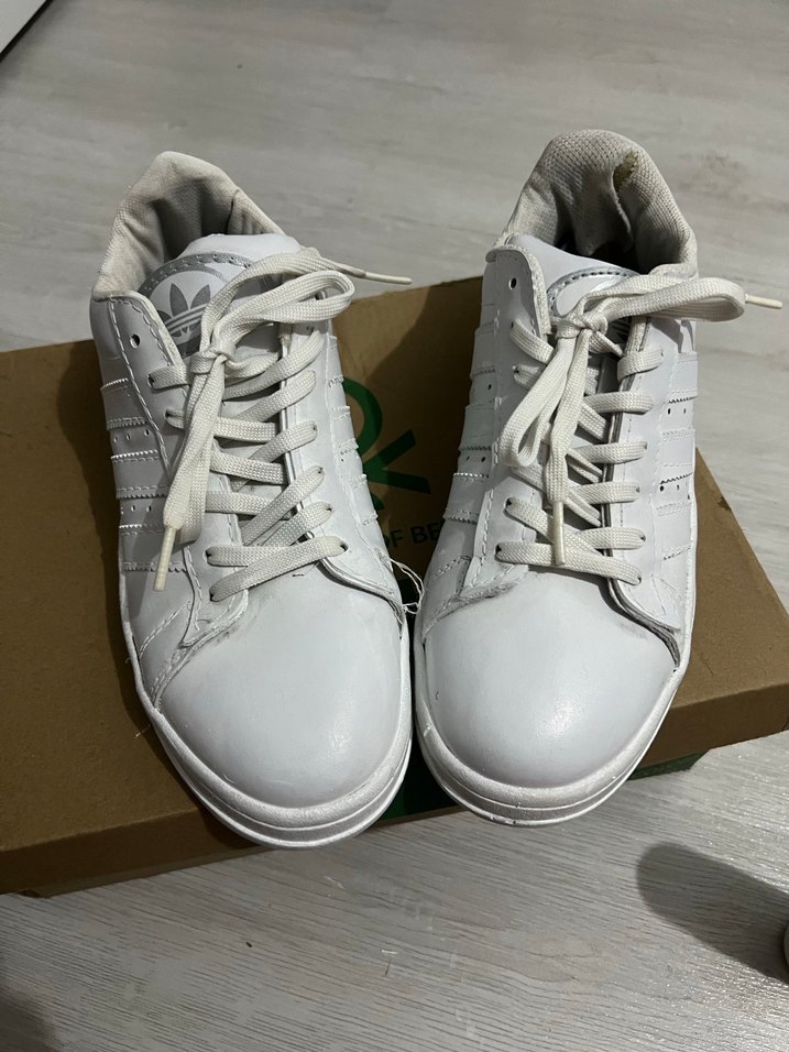 Adidas cammış beyaz spor - Görsel 2