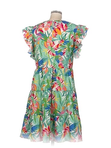 xs Beden Vintage Love Günlük Elbise %70 İndirimli.