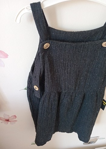 LC Waikiki kiz bebek Siyah Elbise