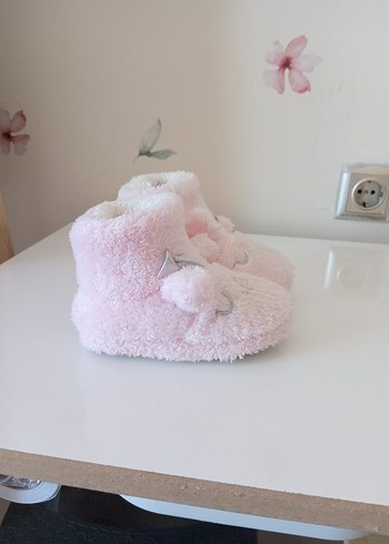LC Waikiki Kız Çocuk Pembe Peluş Ev Terliği