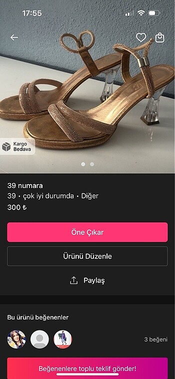 42 Beden REZERVE Üçlü ilandır