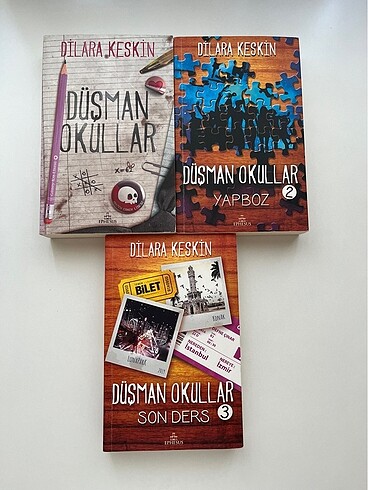 Düşman Okullar Kutulu Set-Dilara Keskin