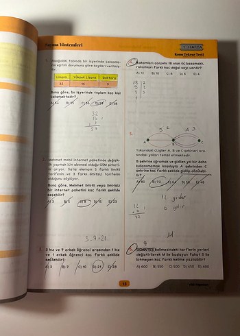 Beden Renk 10. Sınıf Matematik Destek Defter Kitap
