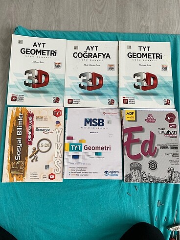 Çoğu kullanılmamış