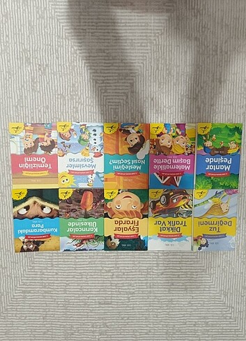 2. sınıf okuma kitapları - 10'lu set - Çocuk Gezegeni yayınları