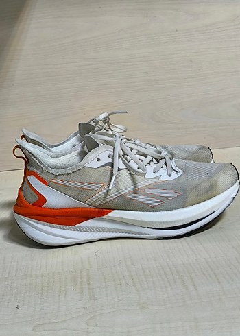 Erkek Gri Beyaz Bağcıklı Spor Ayakkabı - Görsel 4