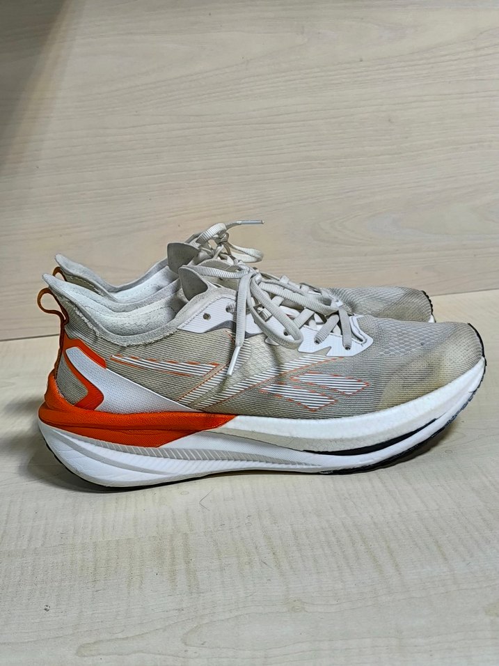 Erkek Gri Beyaz Bağcıklı Spor Ayakkabı - Görsel 4