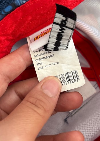 5-8 Yaş, 22 cm Beden Erkek çocuk şapka