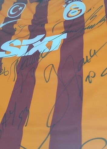 Galatasaray İSLAK İMZALI GALATASARAY FORMASI