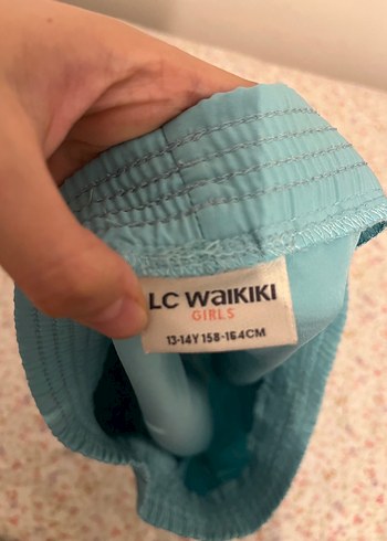 LC Waikiki Renkli Bantlı çocuk plaj sort