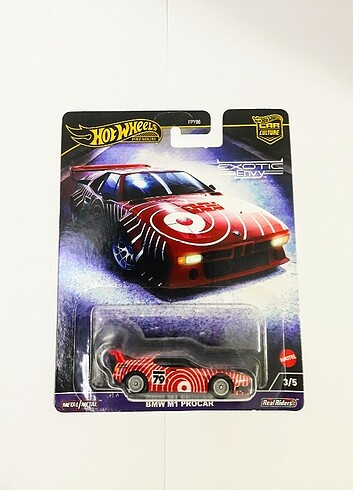  Hotwheels BMW M1 PROCAR PREMİUM 