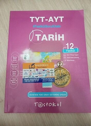 tyt ayt tarih deneme fasikül