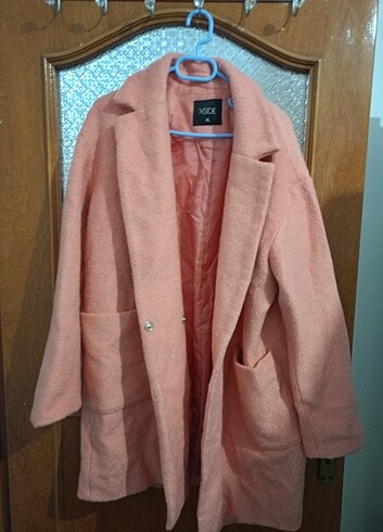 LC Waikiki Cep detaylı pembe kaban