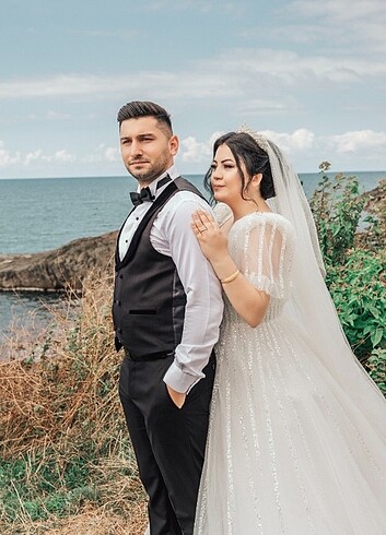 xxl Beden beyaz Renk Gelinlik iade olmaz