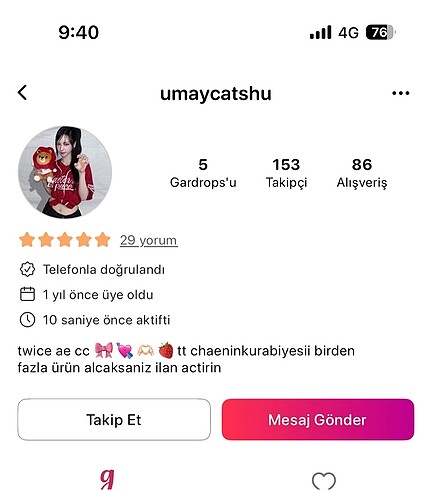 BU KIZDAN ALISVERIS YAPMAYIN KAZİKCİ