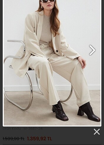 Zara MANUKA blazer takım