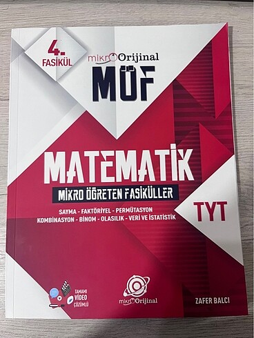 Mikroorijinal yayınları tyt matematik ders kitabi