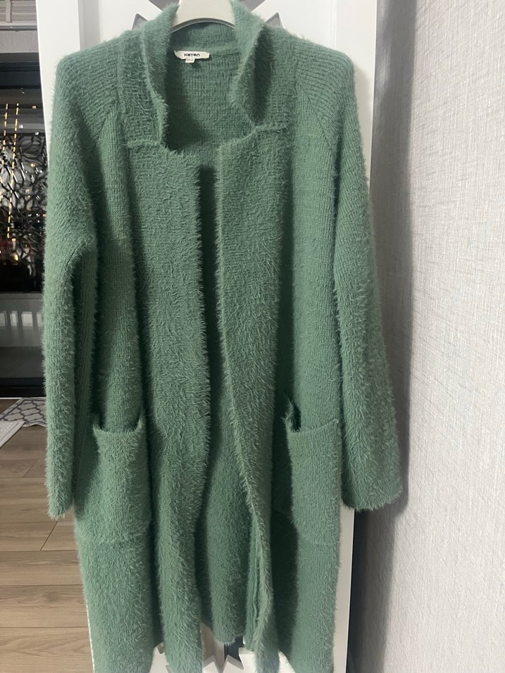 Koton angora hırka - Görsel 2