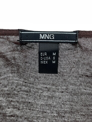 m Beden kahverengi Renk Mango Bluz %70 İndirimli.