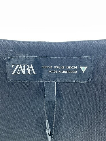 xs Beden siyah Renk Zara Kısa Elbise %70 İndirimli.