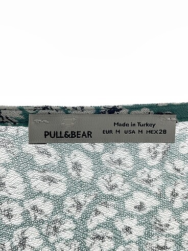 m Beden yeşil Renk Pull and Bear Kısa Elbise %70 İndirimli.