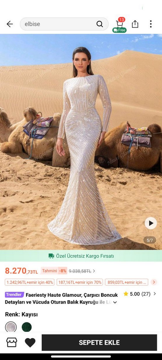 kadın abiye - Görsel 5