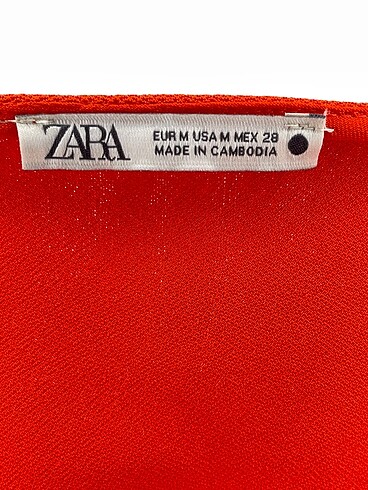 m Beden turuncu Renk Zara Bluz %70 İndirimli.