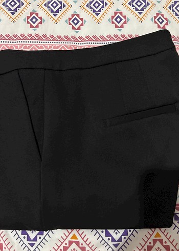 Siyah Kadın Kumaş Pantolon - Görsel 5