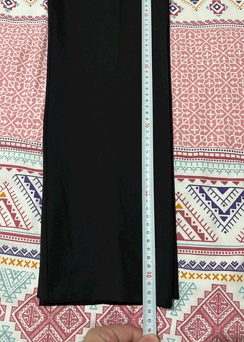 Siyah Kadın Kumaş Pantolon - Görsel 3