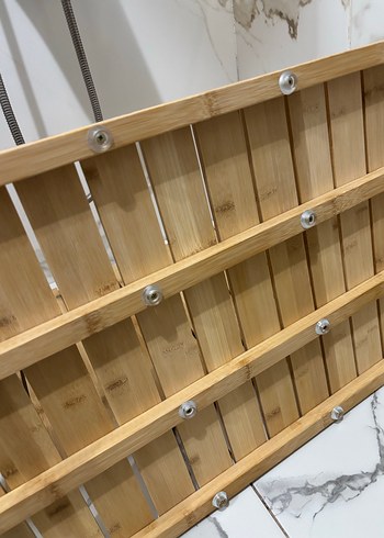 Ahşap Banyo Paspası ayaklık - Görsel 3