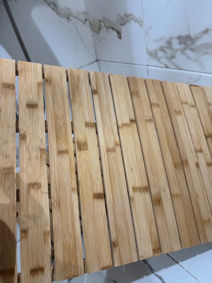 Ahşap Banyo Paspası ayaklık - Görsel 2