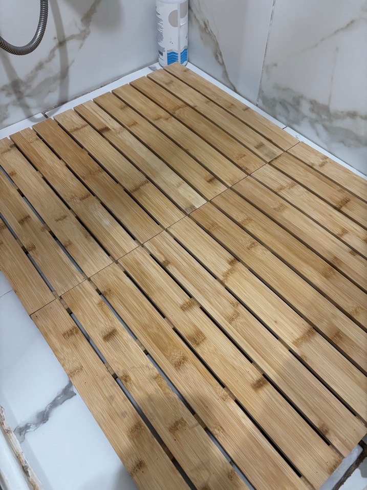 Ahşap Banyo Paspası ayaklık - Görsel 4