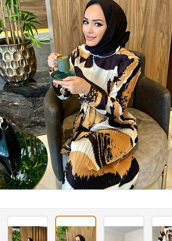 Tesettür elbise - Görsel 2