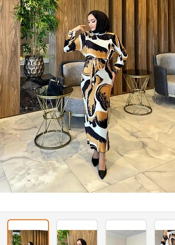 Tesettür elbise - Görsel 3