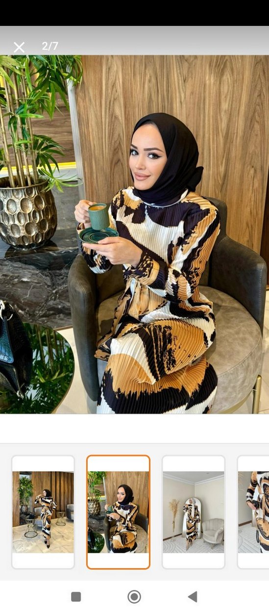 Tesettür elbise - Görsel 2