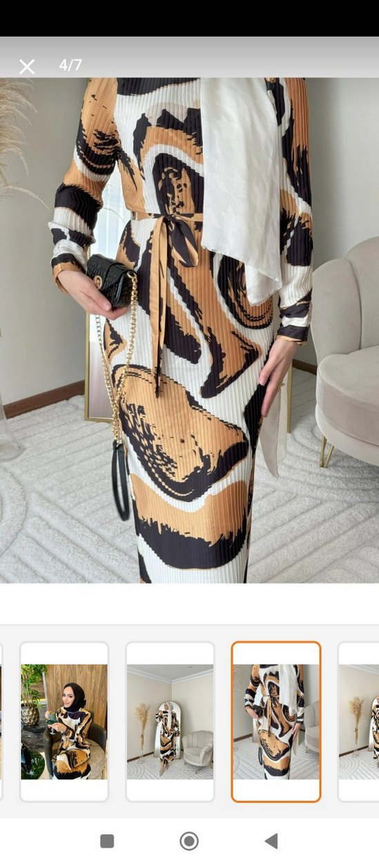 Tesettür elbise - Görsel 4