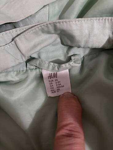 H&M kız çocuk yağmurluk - Görsel 6