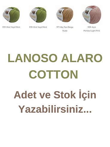 Lanoso Alara Cotton İp