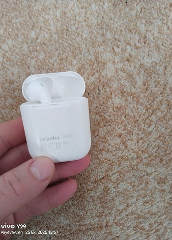 Piranha Beyaz Kablosuz Kulaklık - Görsel 6