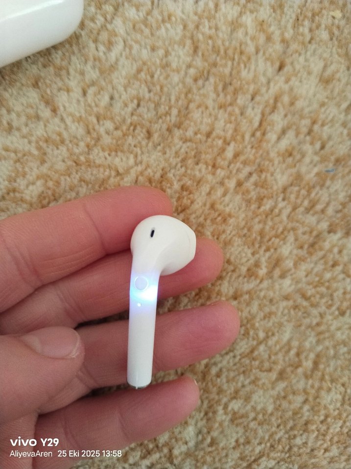 Piranha Beyaz Kablosuz Kulaklık - Görsel 3