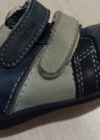 Gri Erkek Bebek İlk Adım Ayakkabısı Tokalı - Görsel 4