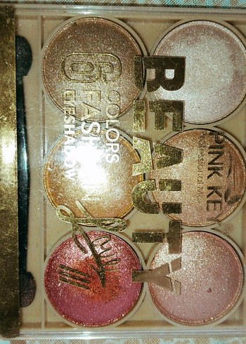 Işıltılı Bej Tonlarda Far Paleti - Görsel 3